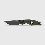 Kinisis | Green G10 + Gray PVD 14C28N