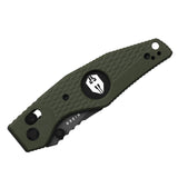 Kinisis | Green G10 + Gray PVD 14C28N
