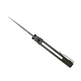 Kinisis | Green G10 + Gray PVD 14C28N