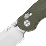 Phoca CC | Green Micarta + AEB-L