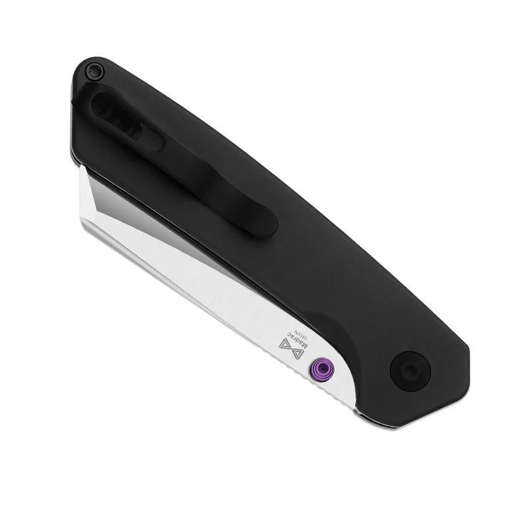 Madrac | Black Aluminium + Satin S45VN