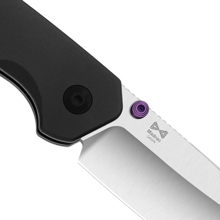 Madrac | Black Aluminium + Satin S45VN