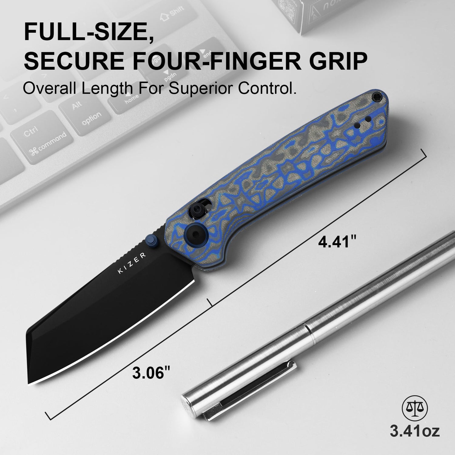 Madrac | Vortex Micarta + Nitro-V