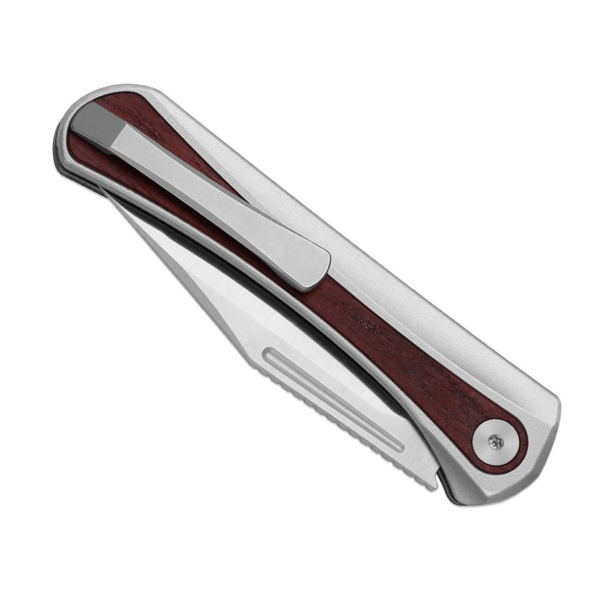 Melody | Aluminium & Panama Rosewood + Satin S35VN
