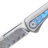Melody | Aluminium & Crystalized Ti + Rainbow Dama