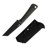 MiCrow | Micarta + Black PVD AEB-L