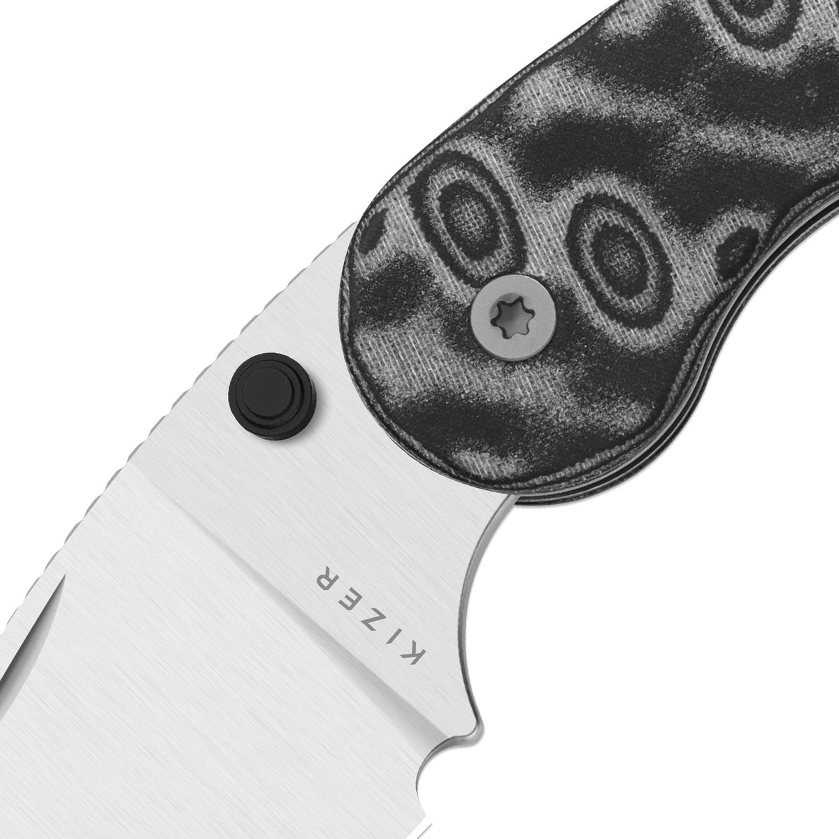 Microbe™ DSJ AirTi | Vortex Micarta + Satin 14C28N
