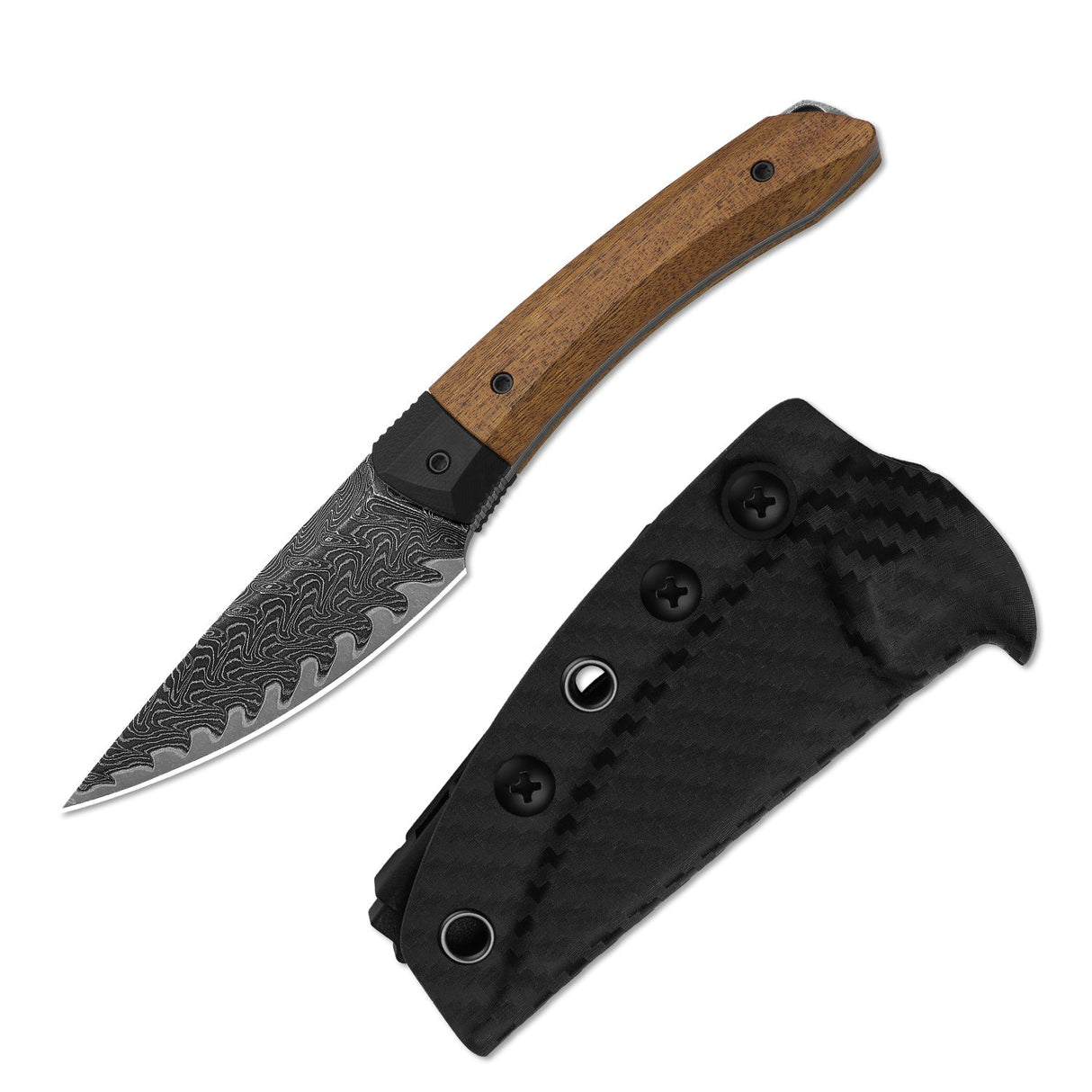 Momo Fix 3 | Mkuruti Wood & G10 + Dama Takefu VG-10