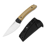 Momo Fix 3 | Norplex UltreX™ Micarta & Carbon Fiber + Satin S35VN