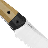 Momo Fix 3 | Norplex UltreX™ Micarta & Carbon Fiber + Satin S35VN