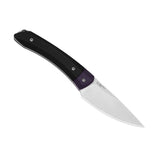 Momo Fix 3 | Black & Purple G10 + Stonewash AEB-L