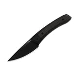 Momo Fix 3 | Black Micarta & G10 + Black PVD AEB-L