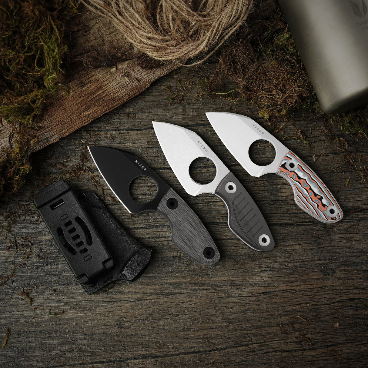 Nightjar | Norplex UltreX™ Micarta + Blackwash AUS-10