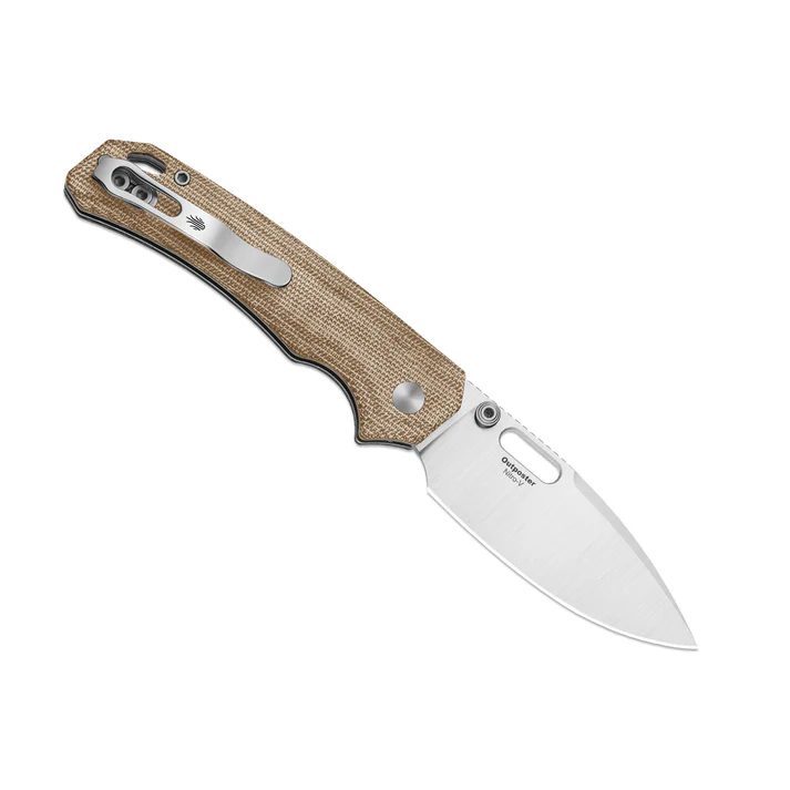 Outposter | Brown Norplex UltreX™ Micarta + Satin Nitro-V