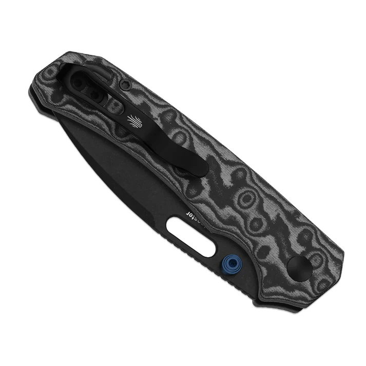 Outposter | Black Vortex Micarta + Black PVD Nitro-V