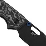 Outposter | Black Vortex Micarta + Black PVD Nitro-V
