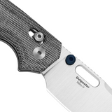 Outposter | Black Norplex UltreX™ Micarta + Satin Nitro-V