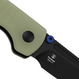 Parakeet | Glow in the Dark G10 + Black PVD Nitro-V