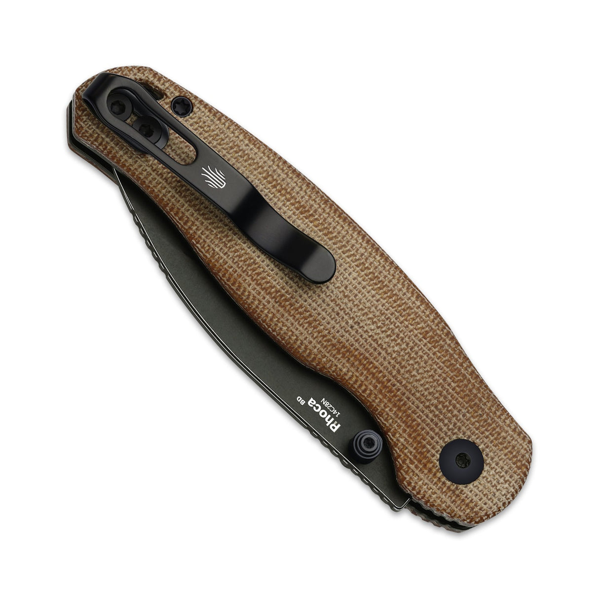Phoca BD | Norplex UltreX™ Micarta + Blackwash 14C28N