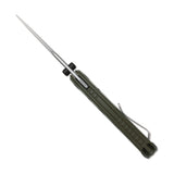 Pioneer | Green G10 + Clip Point 14C28N