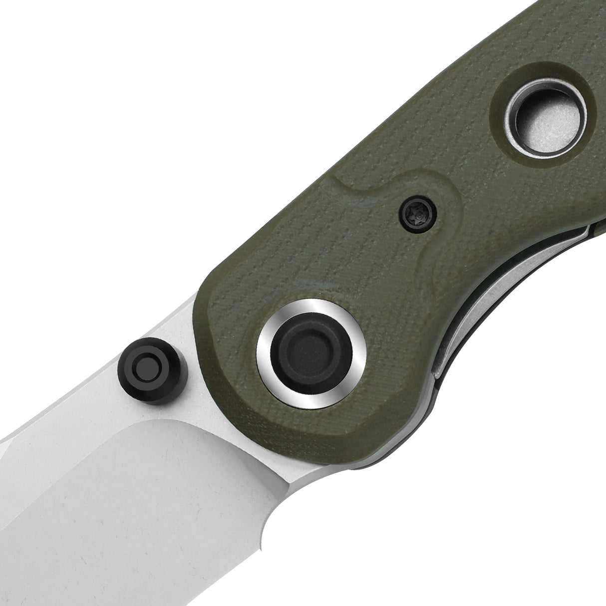 Pioneer | Green G10 + Clip Point 14C28N