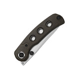 Pioneer | Chocolate Glacier Richlite + Drop Point 14C28N