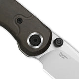 Pioneer | Chocolate Glacier Richlite + Drop Point 14C28N