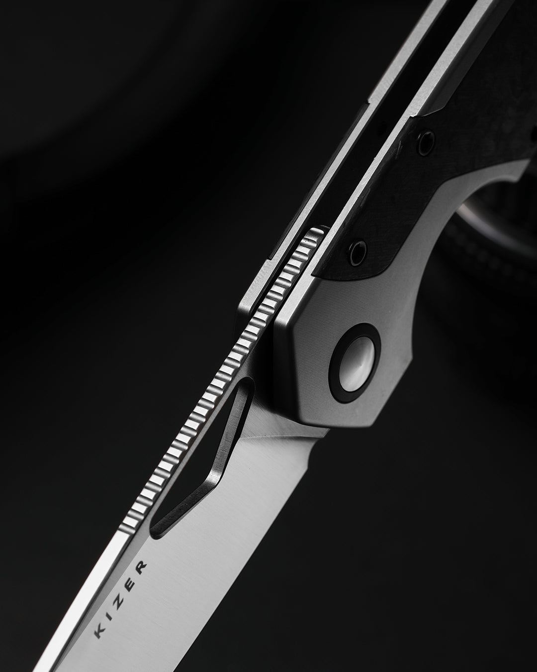 Serpentine | Ti & Carbon Fiber + Satin Elmax