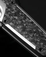 Serpentine | Ti & Carbon Fiber + Satin Elmax