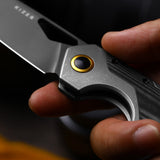 Serpentine | Ti & Micarta + Matte DLC Ultra Elmax