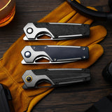 Serpentine | Ti & Blue Richlite +  Satin M390