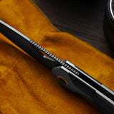 Serpentine | Ti & Micarta + Matte DLC Ultra Elmax