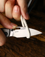 Shrike | Ti & Marble CF + S45VN