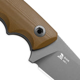 Snick | Brown & Black G10 + Grey Stonewashed AEB-L