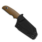 Snick | Brown & Black G10 + Grey Stonewashed AEB-L