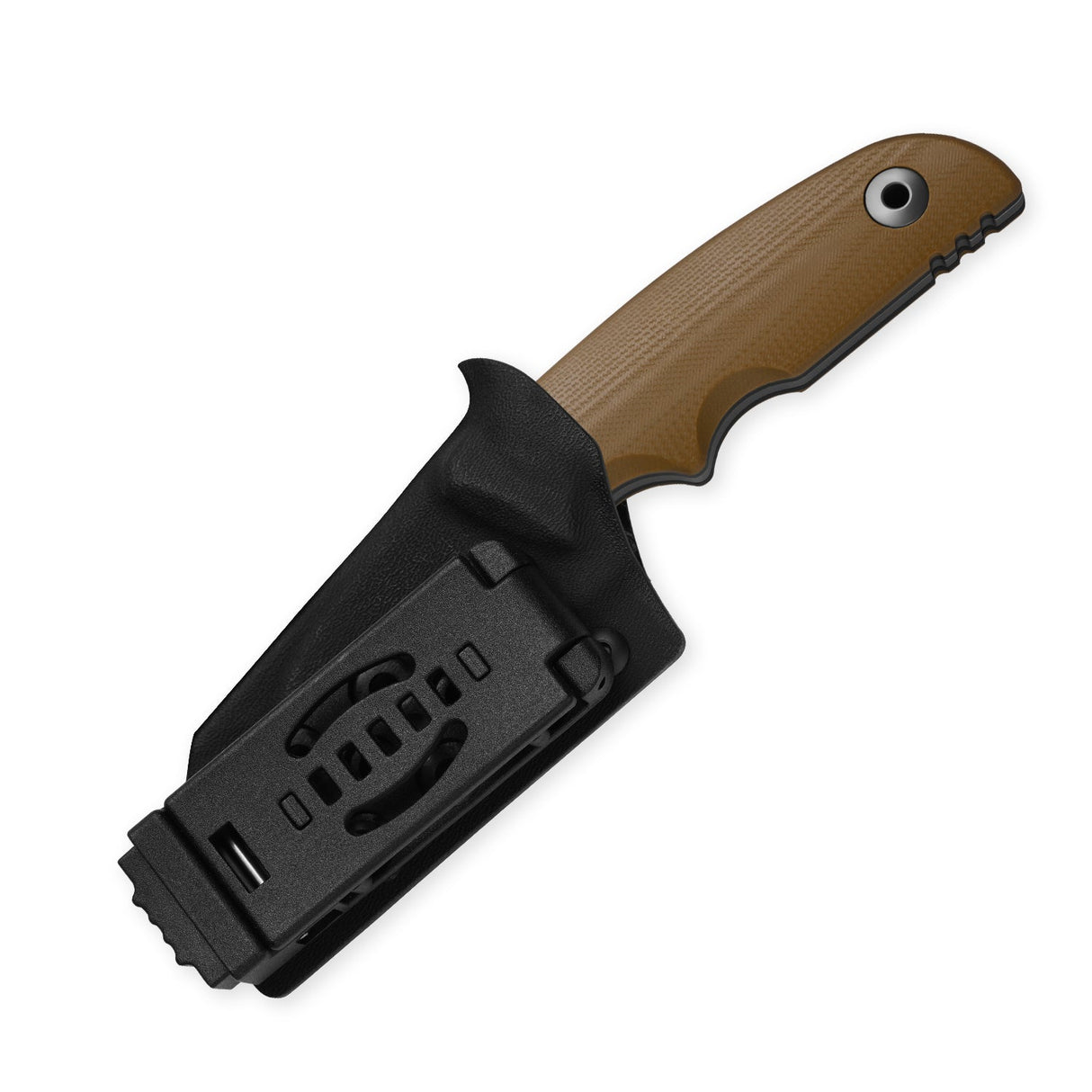 Snick | Brown & Black G10 + Grey Stonewashed AEB-L