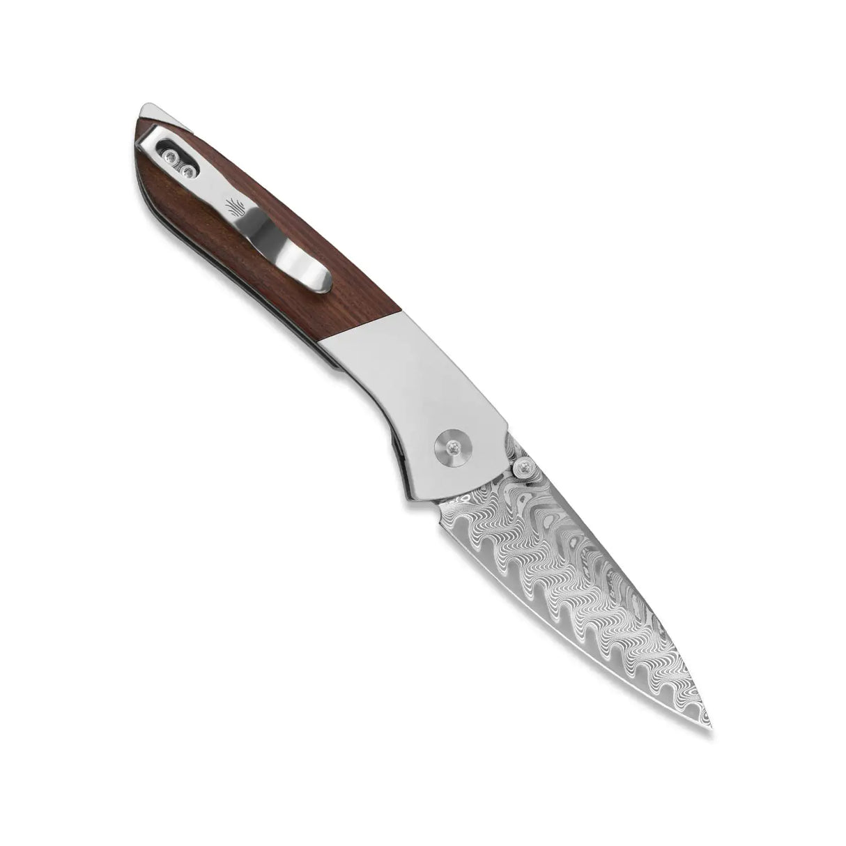 Spitfire | Damascus + Aluminium/Wood