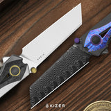 Staff | Ti & Carbon Fibre + Satin S45VN