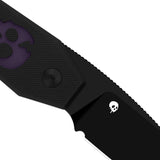 Tomb - Halloween | Black G10 & Blue GID + Black PVD Nitro-V