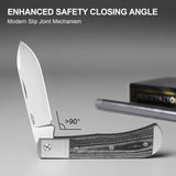 Trestle D | Norplex UltreX™ Micarta + Stonewashed Nitro-V