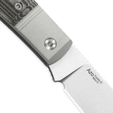 Trestle D | Norplex UltreX™ Micarta + Stonewashed Nitro-V