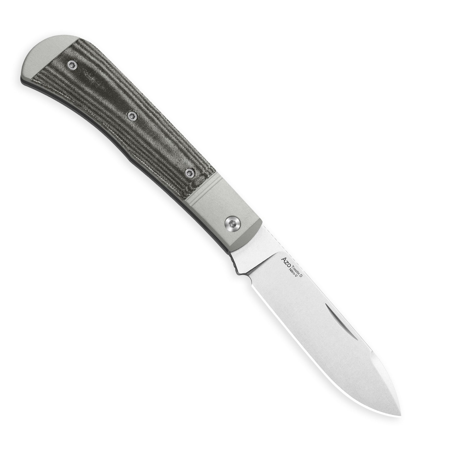 Trestle D | Norplex UltreX™ Micarta + Stonewashed Nitro-V