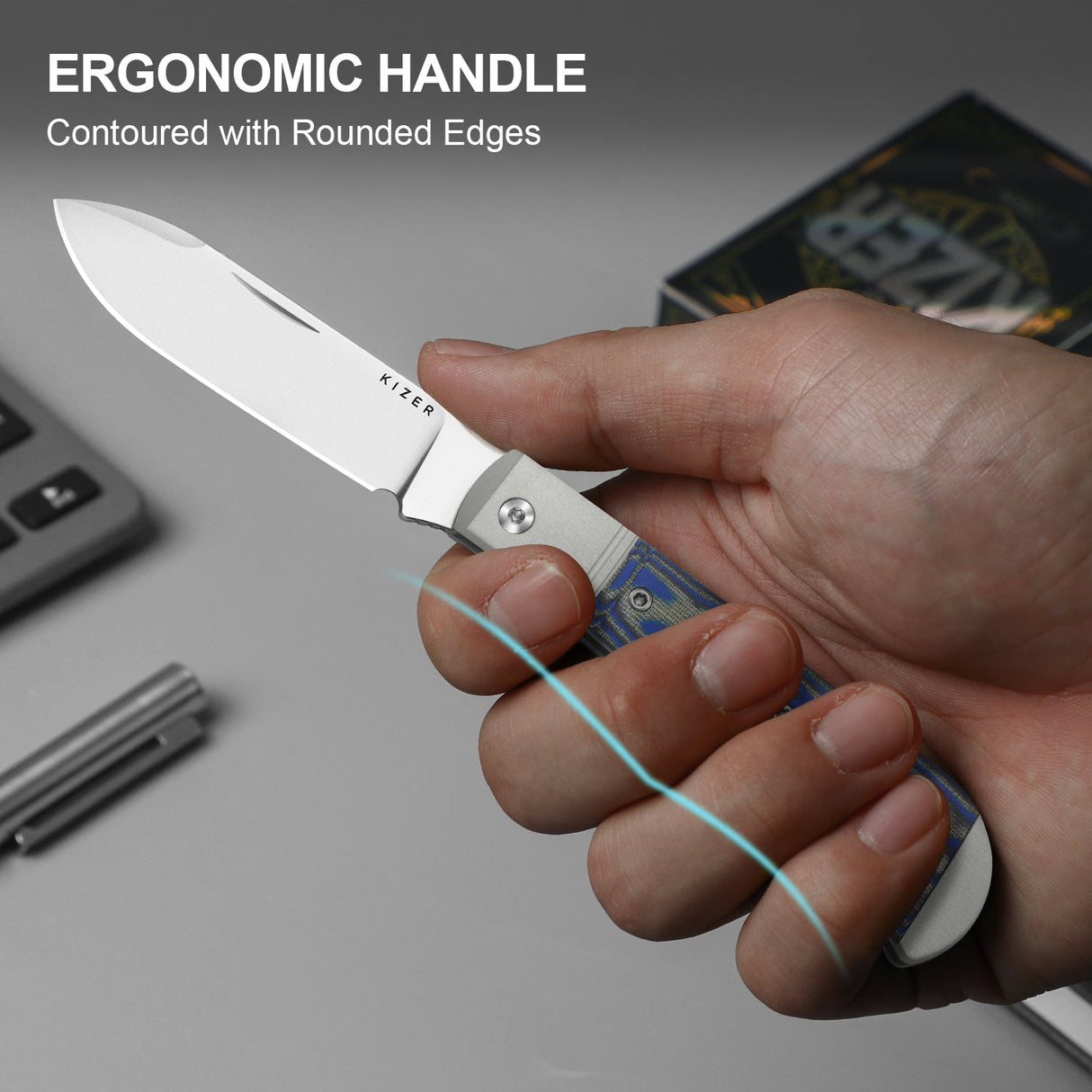 Trestle D | Vortex Micarta + Satin Nitro-V