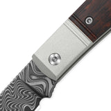 Trestle D | Leopard Wood + Damascus