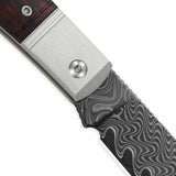Trestle D | Leopard Wood + Damascus