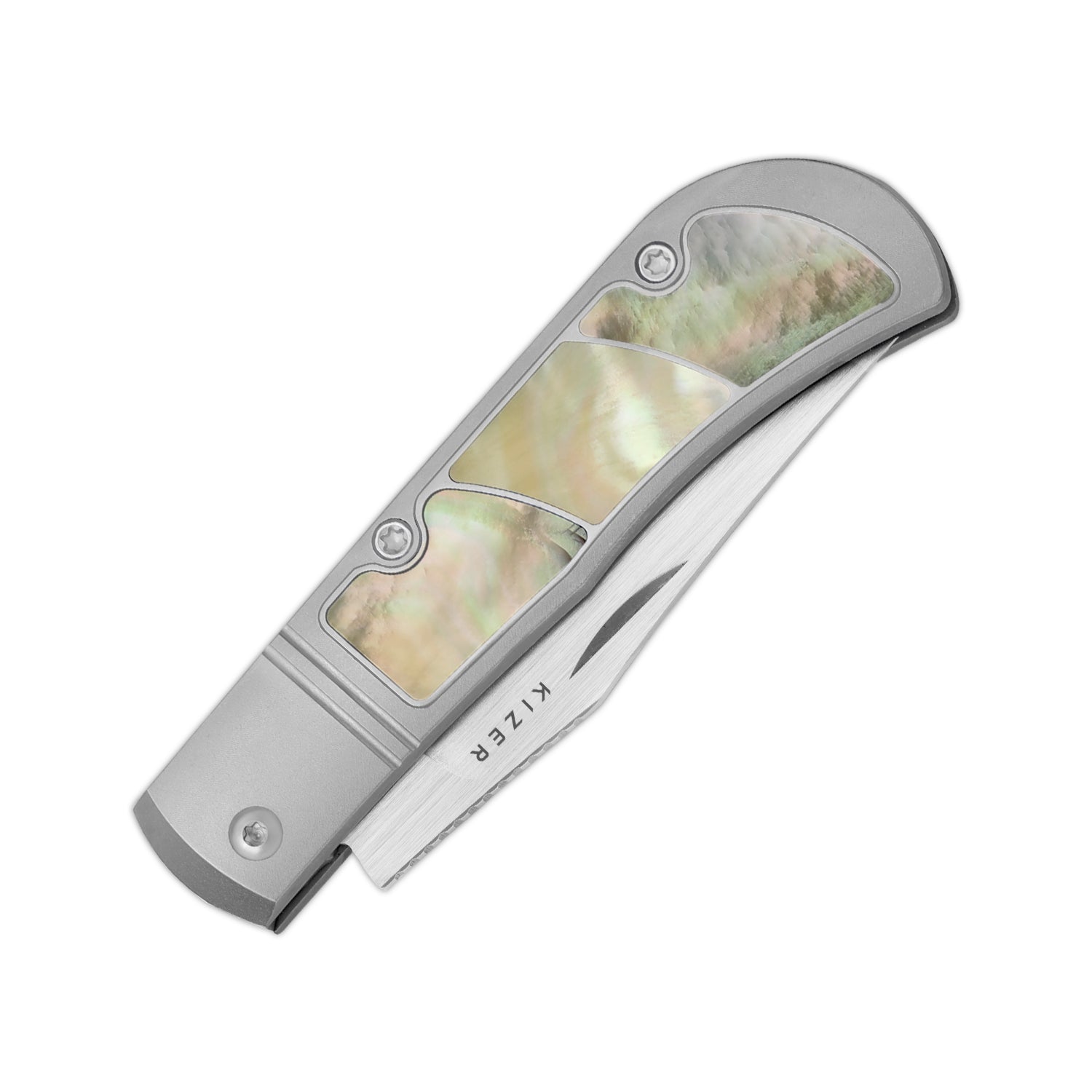 Trestle | Titanium & Mother of Pearl + S45VN