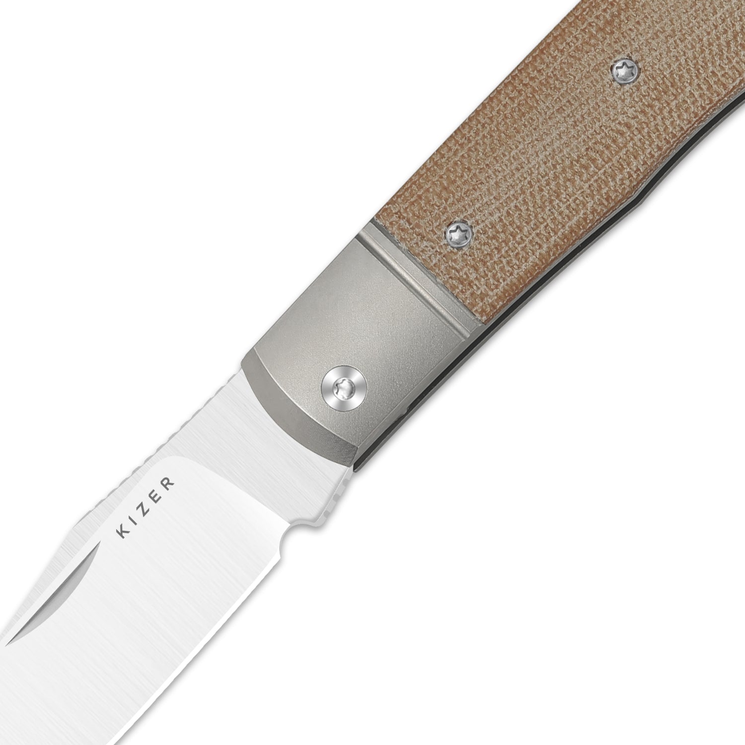 Trestle | Titanium & Micarta + 14C28N