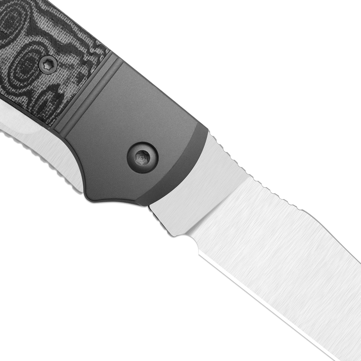 Trestle TP AirTi - Dual Blade | Aluminum & Vortex Micarta + Satin BD1N