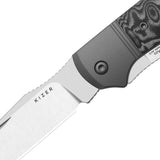 Trestle TP AirTi - Dual Blade | Aluminum & Vortex Micarta + Satin BD1N