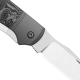 Trestle TP AirTi - Dual Blade | Aluminum & Vortex Micarta + Satin BD1N